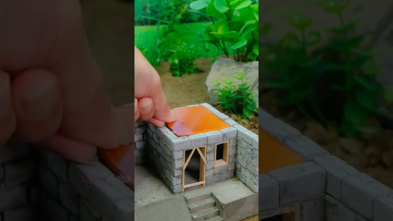 A civil Engineer building is dream house (Mini version) #civilengineering #engineering