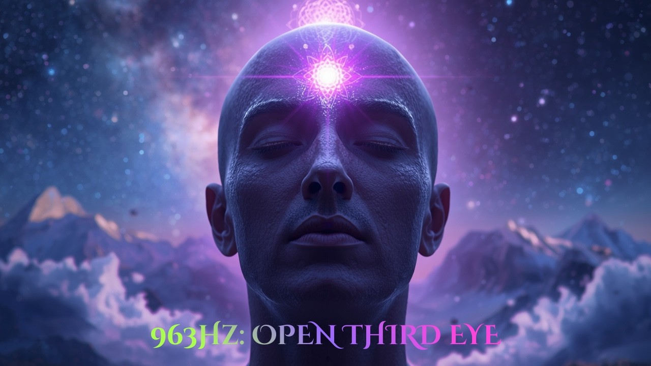 963Hz PINEAL GLAND ACTIVATION • Open Your Third Eye Today | Tibetan Singing Bowls (Deep Healing)