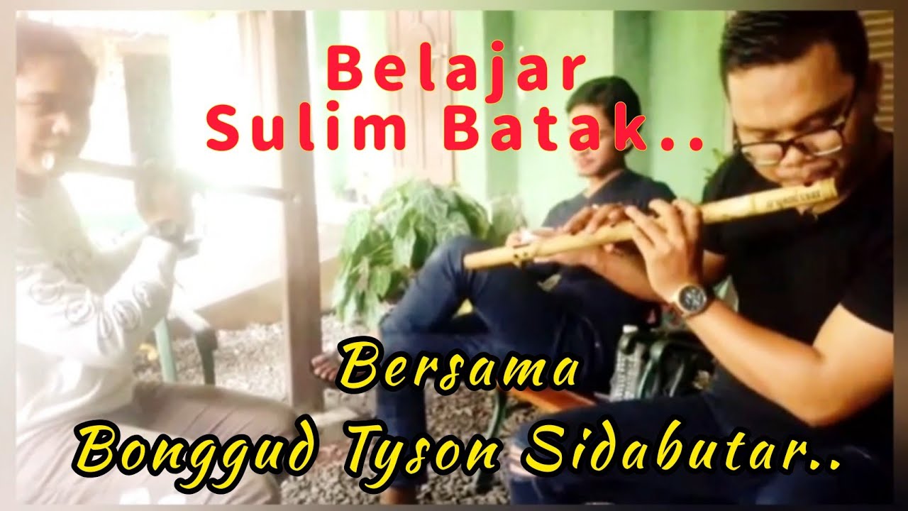BELAJAR SULING SULIM BATAK CEPAT‼️Bersama BONGGUD PART 1