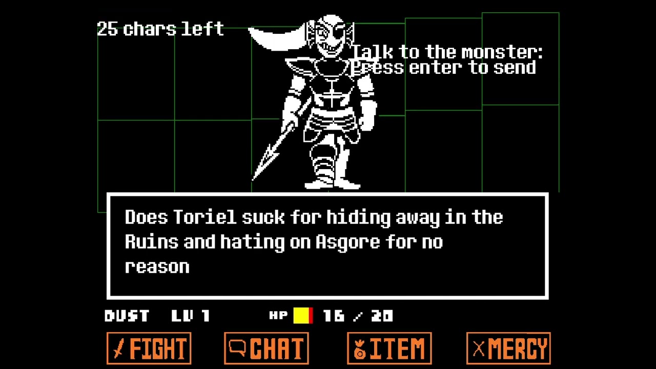 Undertale: Fighting Undyne, Part 2 Of 2