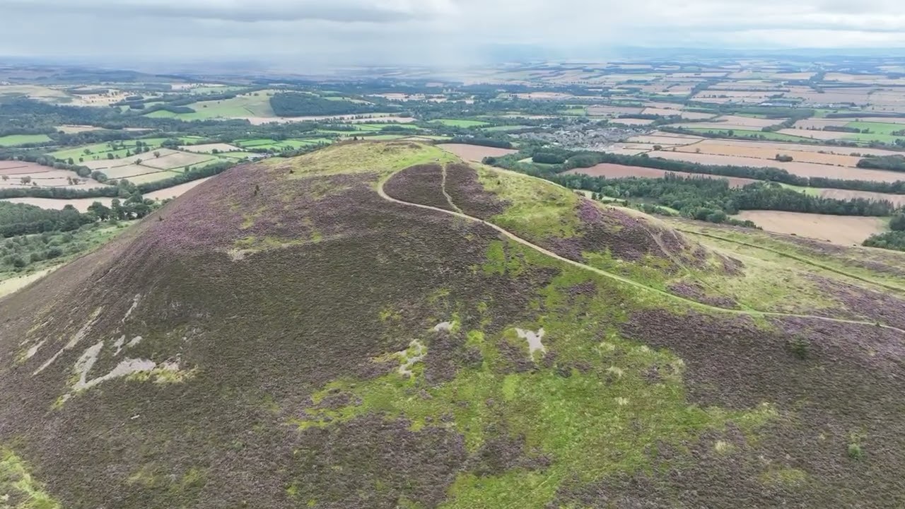 Eildon Hills Drone Footage August 2023