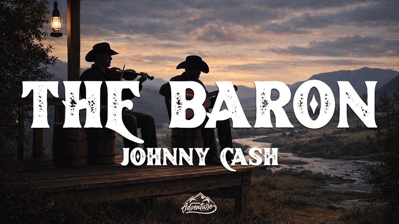 Johnny Cash - The Baron (Lyrics)