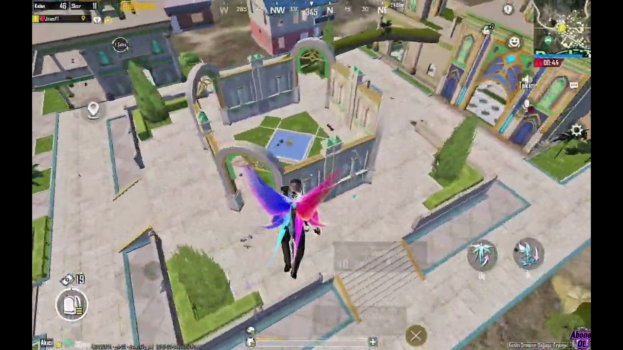 KELEBEK MODUNUN SON VİDEOSU #pubgmobile 