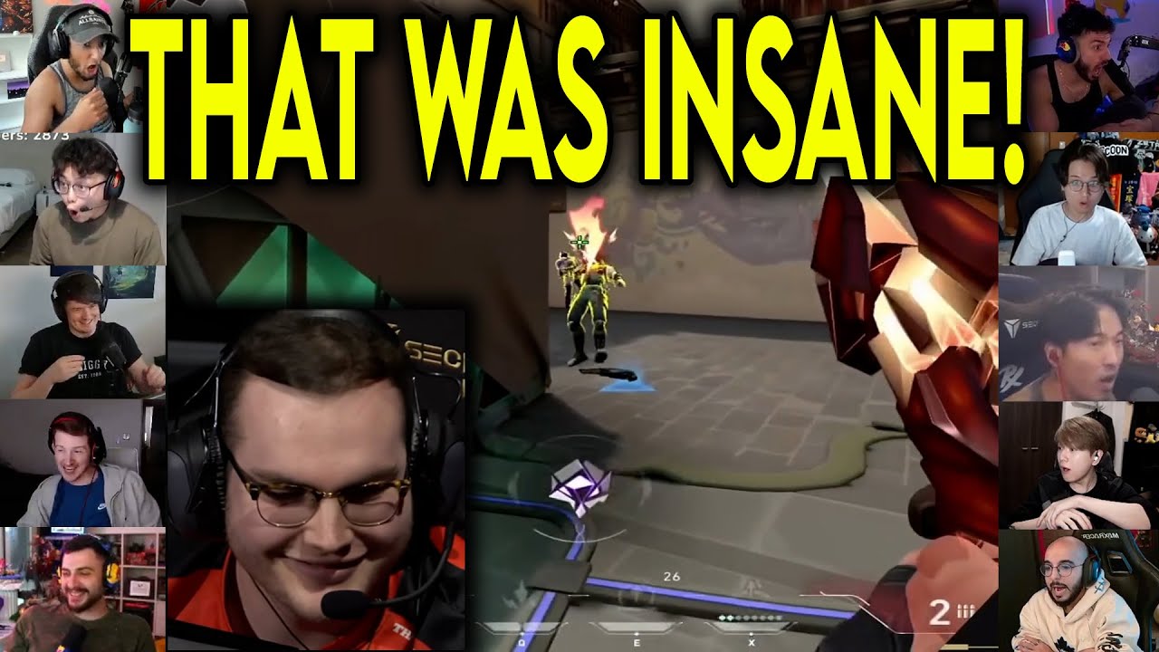 Valorant Streamers Reacts To NRG Brawk CRAZY SHERIFF 4k Against GIANTX In VCT Champions 2025