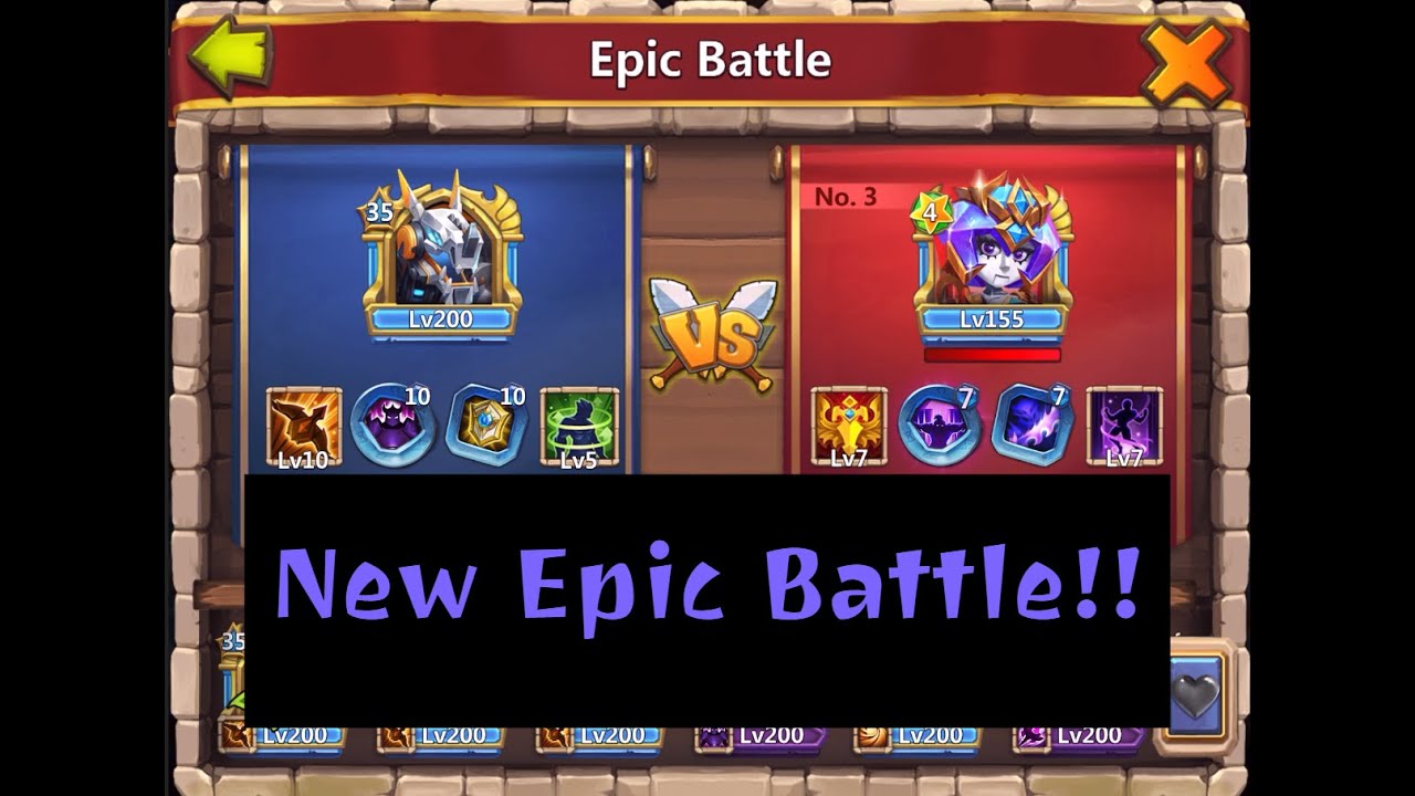 Castle Clash Crystella Epic Battle!!