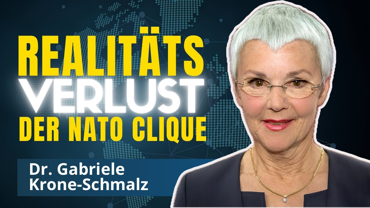 Europa steht am Abgrund, und merkt es nicht | Dr. Gabriele Krone-Schmalz