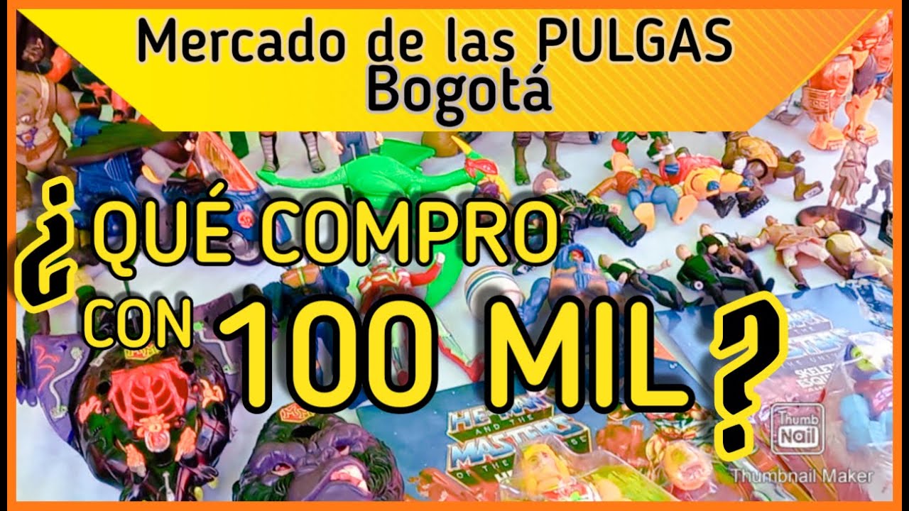 MERCADO DE LAS PULGAS BOGOTÁ. ¿QUE PUEDO COMPRAR CON $100 MIL PESOS?