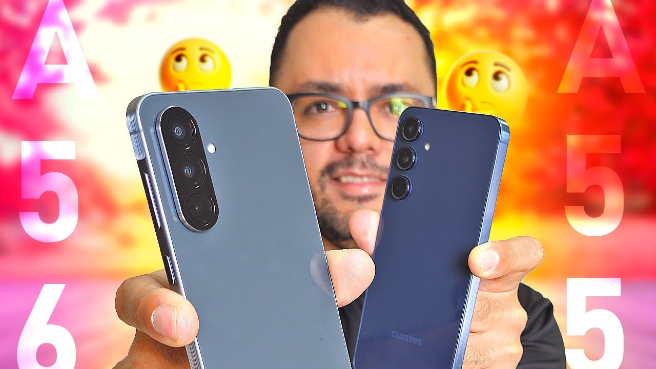 GALAXY A56 vs GALAXY A55: Qual Smartphone COMPRAR? (Comparativo)