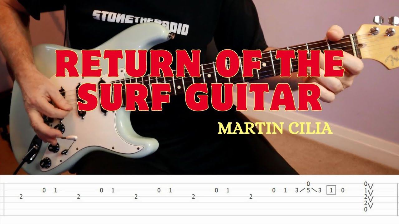 Return of the Surf Guitar cover with Tab!