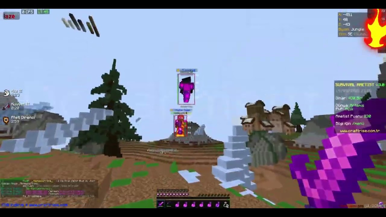 Survival Ametist Laze Pro / Acık Alan / Artemis / Nether PvP  #2