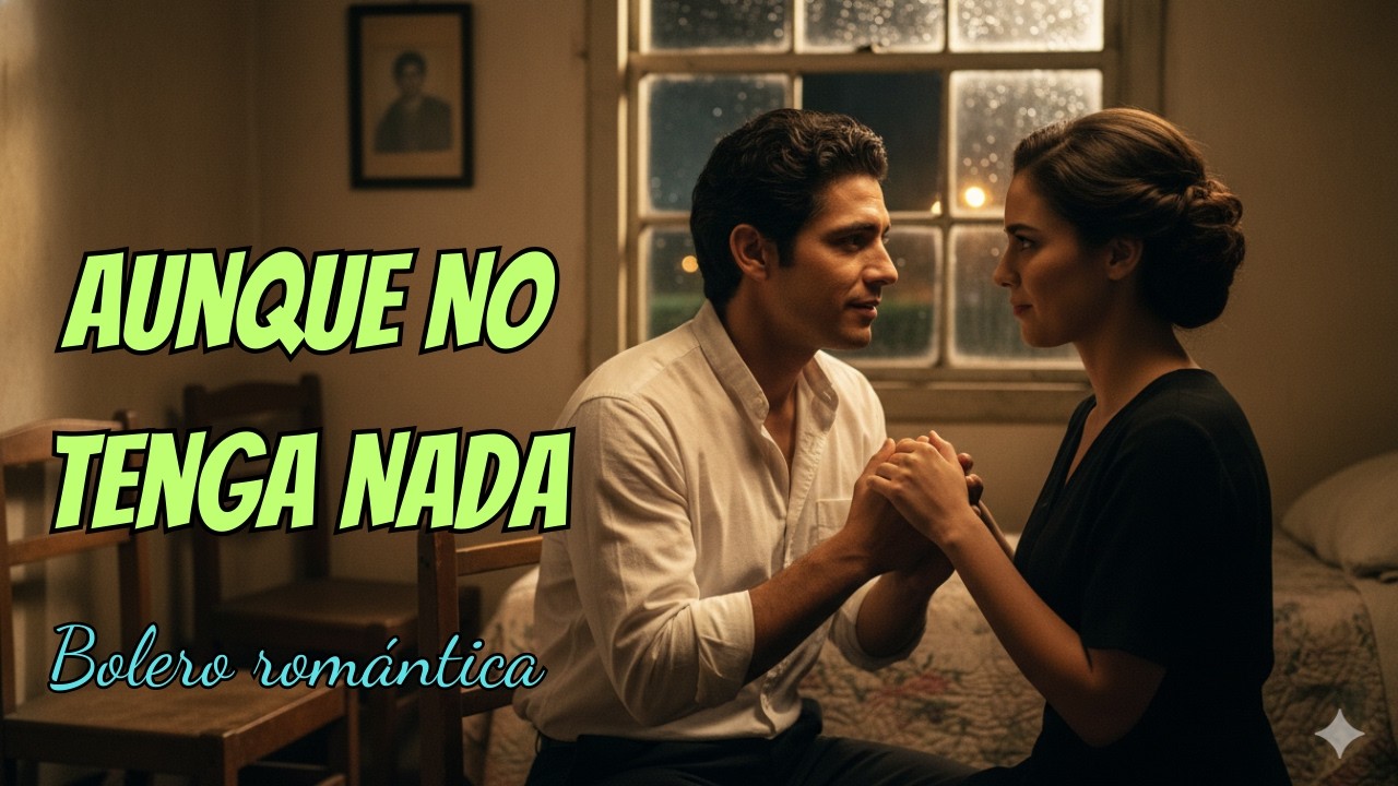 Aunque No Tenga Nada | Bolero Romántico | Canción de Amor para Dedicar | Voz Masculina #bolero #amor