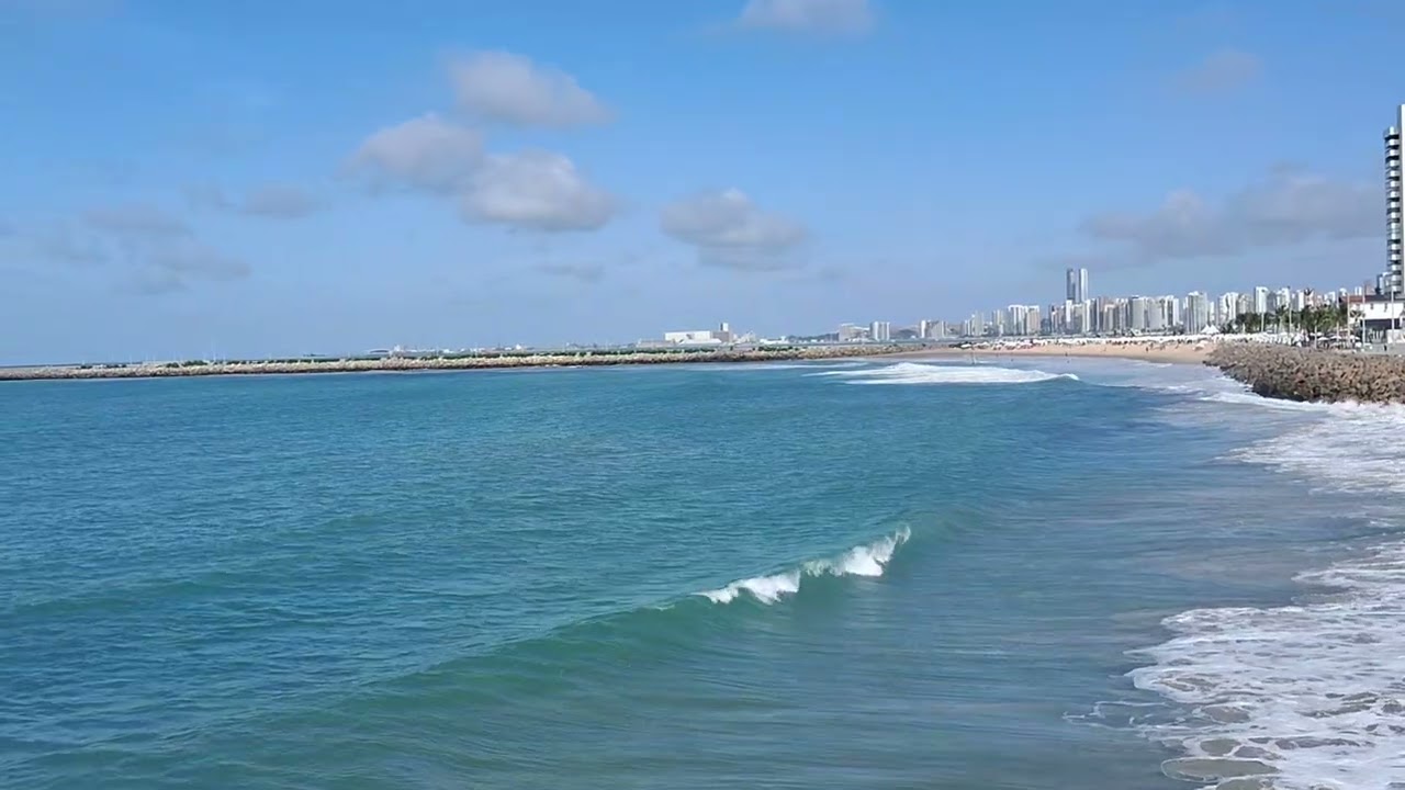 UMA DAS PARTES MAIS LINDAS DA ORLA DE FORTALEZA 