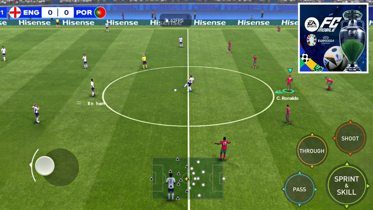 EA SPORTS FC&trade; 24 MOBILE: UEFA EURO 2024 | ULTRA GRAPHICS GAMEPLAY [60 FPS]