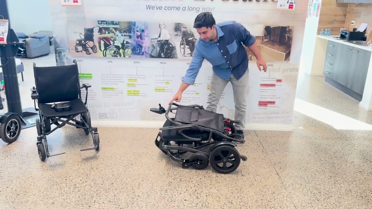 Make Fold & Unfold Smoother on CWU Bariatric Power Wheelchair