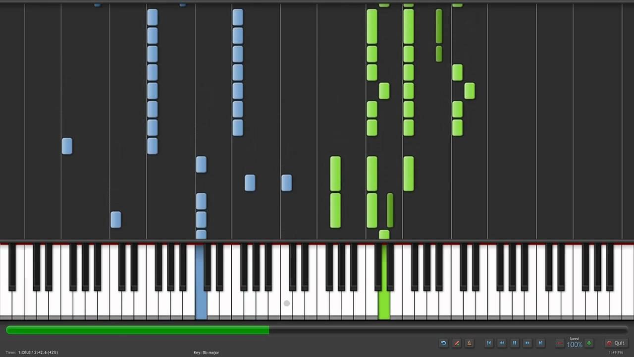 [Synthesia] K-ON!!- Tenshi ni Fureta yo