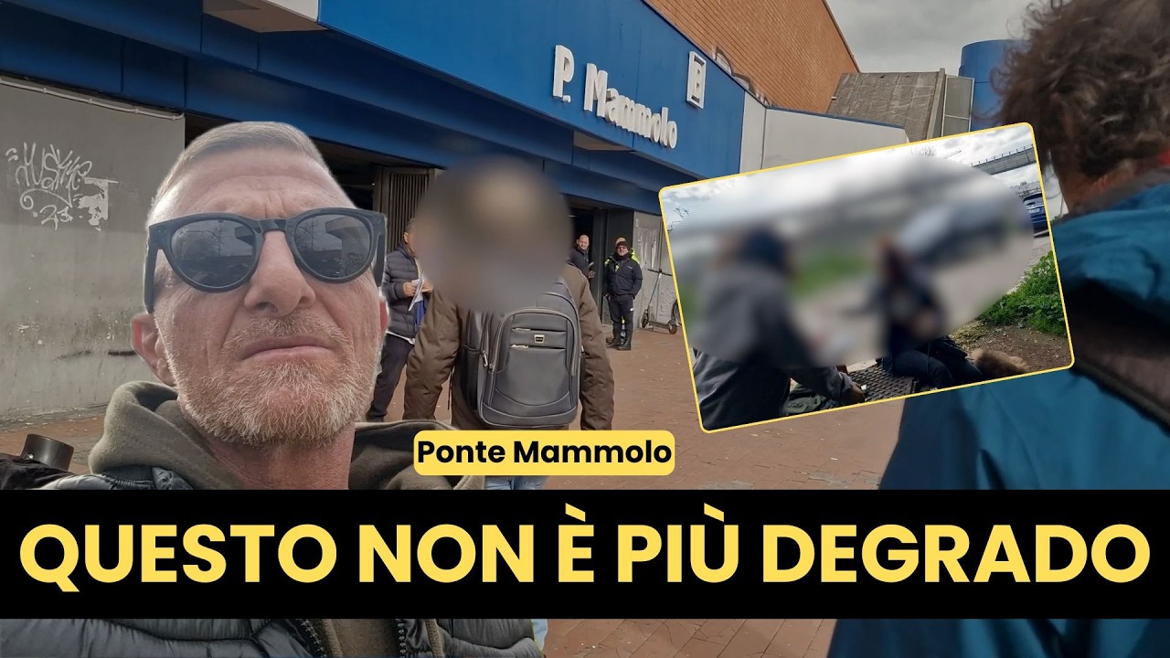 Roma, Ponte Mammolo: questo non è più degrado.