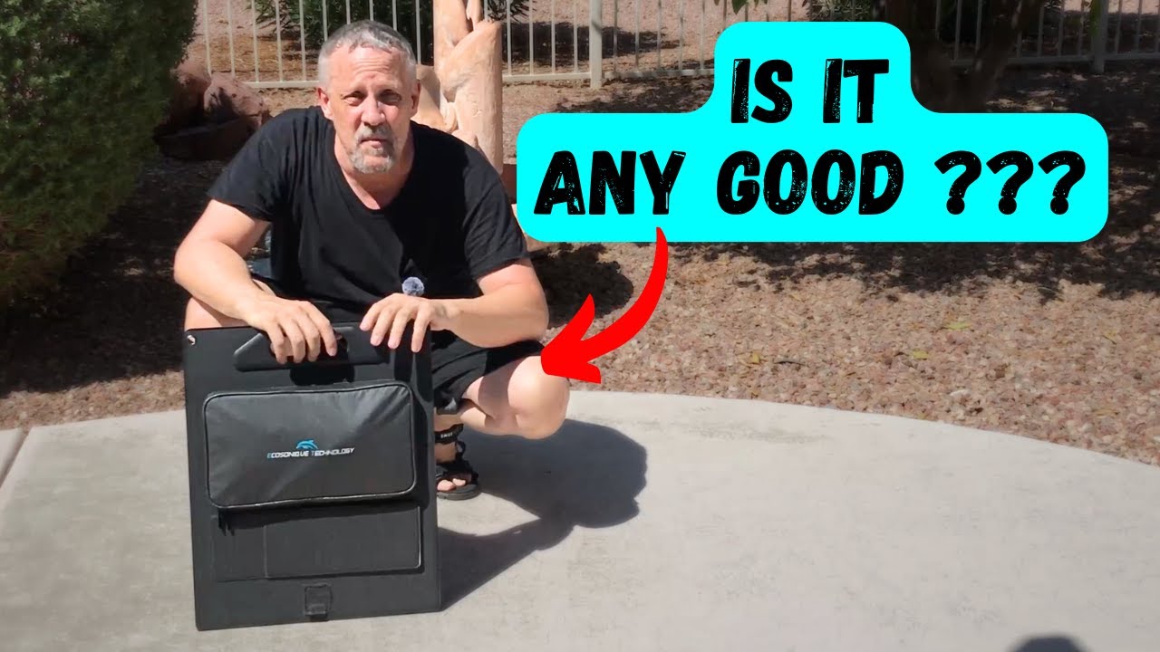 Unleash The Power Of Sunlight: Ecosonique 100w Portable Solar Charger For Camping - Is It Worth It?!