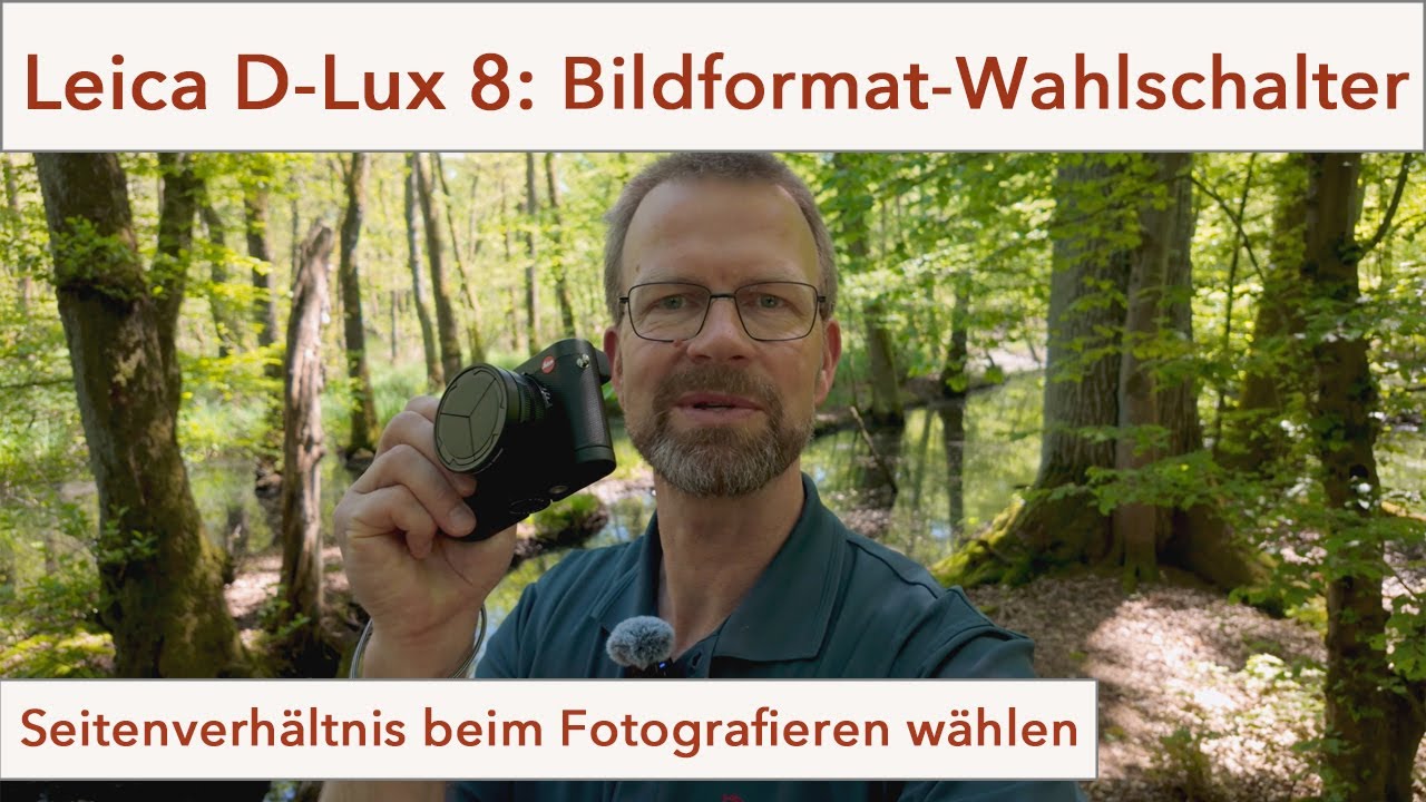 Leica D-Lux 8 - meine liebste Funktion: Bildformat-Schalter für Seitenverhältnis 3:2, 16:9, 1:1, 4:3
