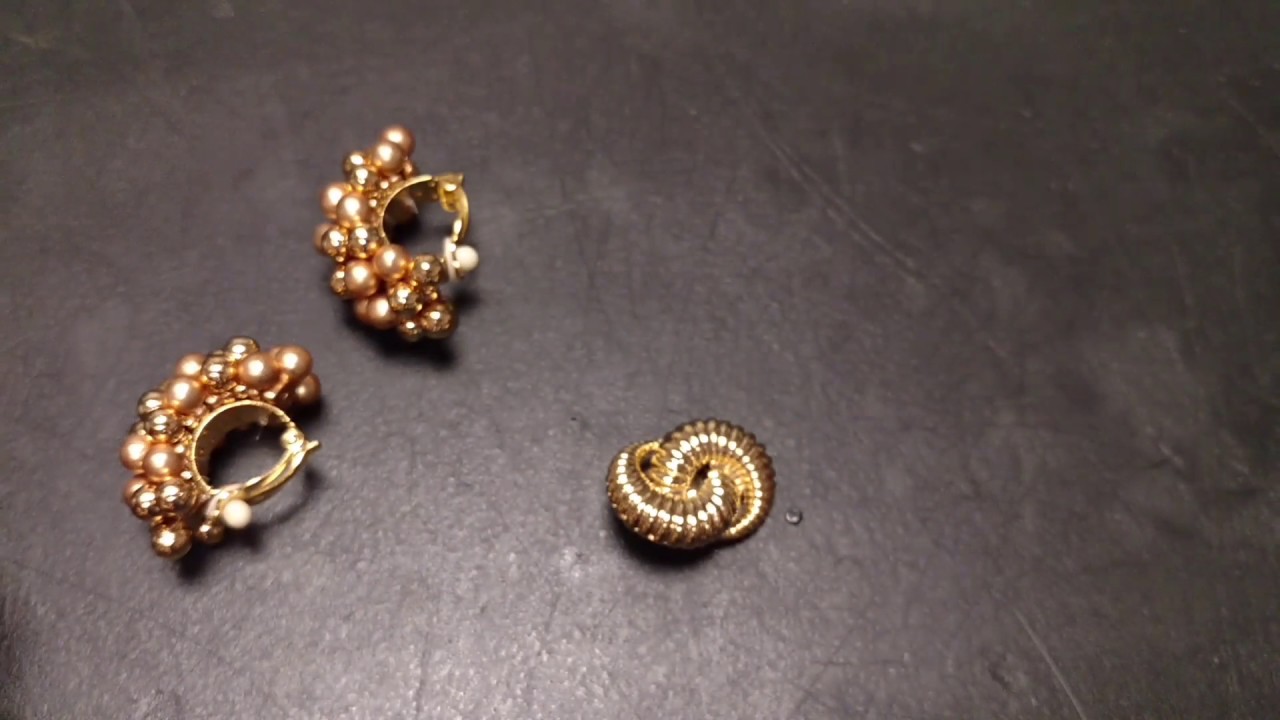 How to adjust clip on earring tension with pliers
