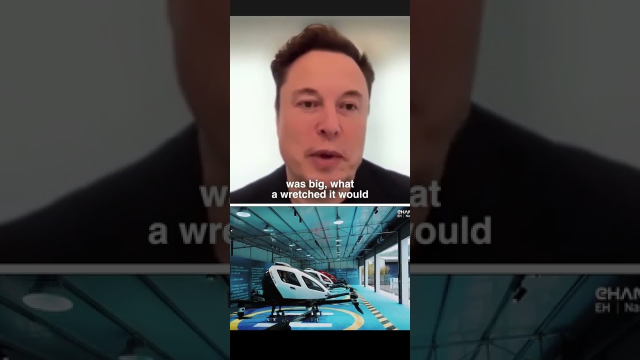Do you agree with Elon Musk? Tesla eVTOL #shorts