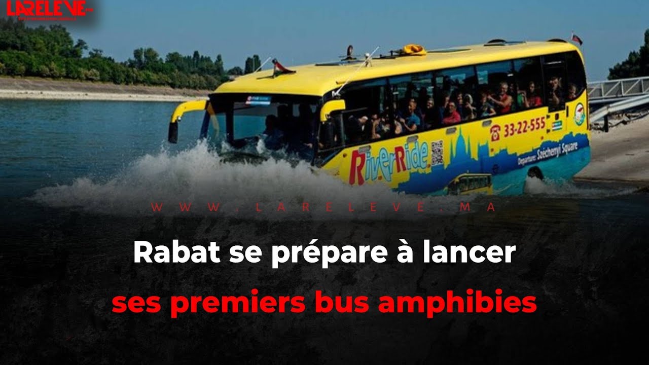 Maroc: Rabat se pr&eacute;pare &agrave; lancer ses premiers bus amphibies