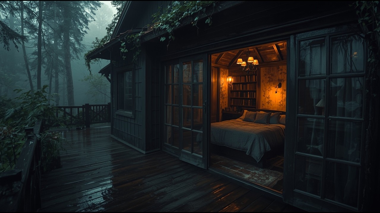 Rain Sounds in Forest 🌲 8 Hours Deep Forest Ambience for Sleeping