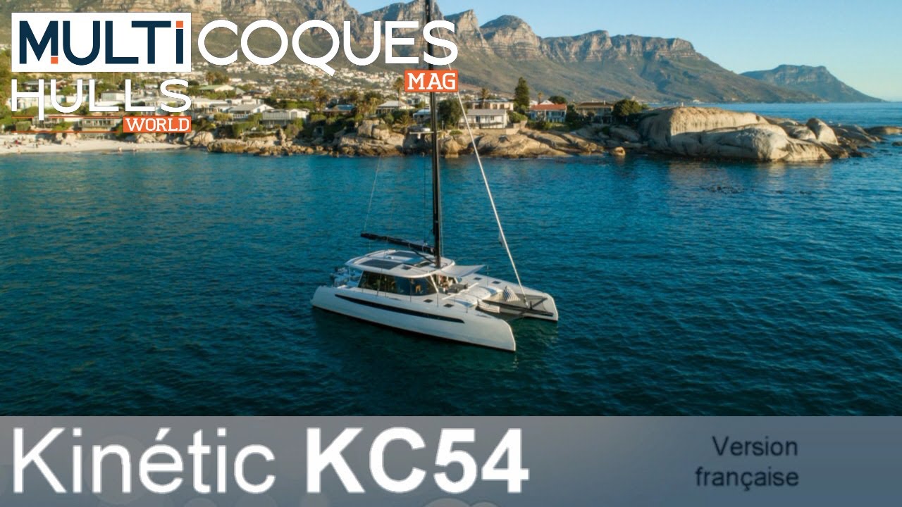 KC54 catamaran - Essai en mer - Multicoques Mag