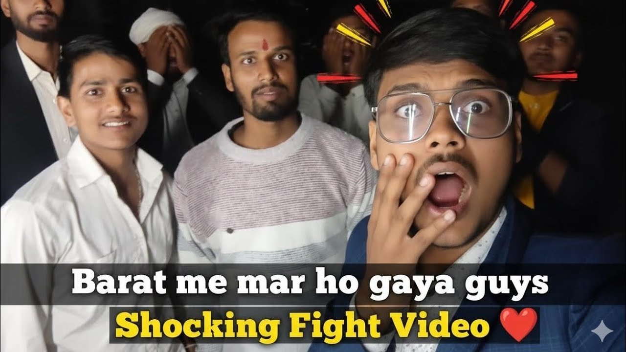 Barat me mar ho gaya 😱