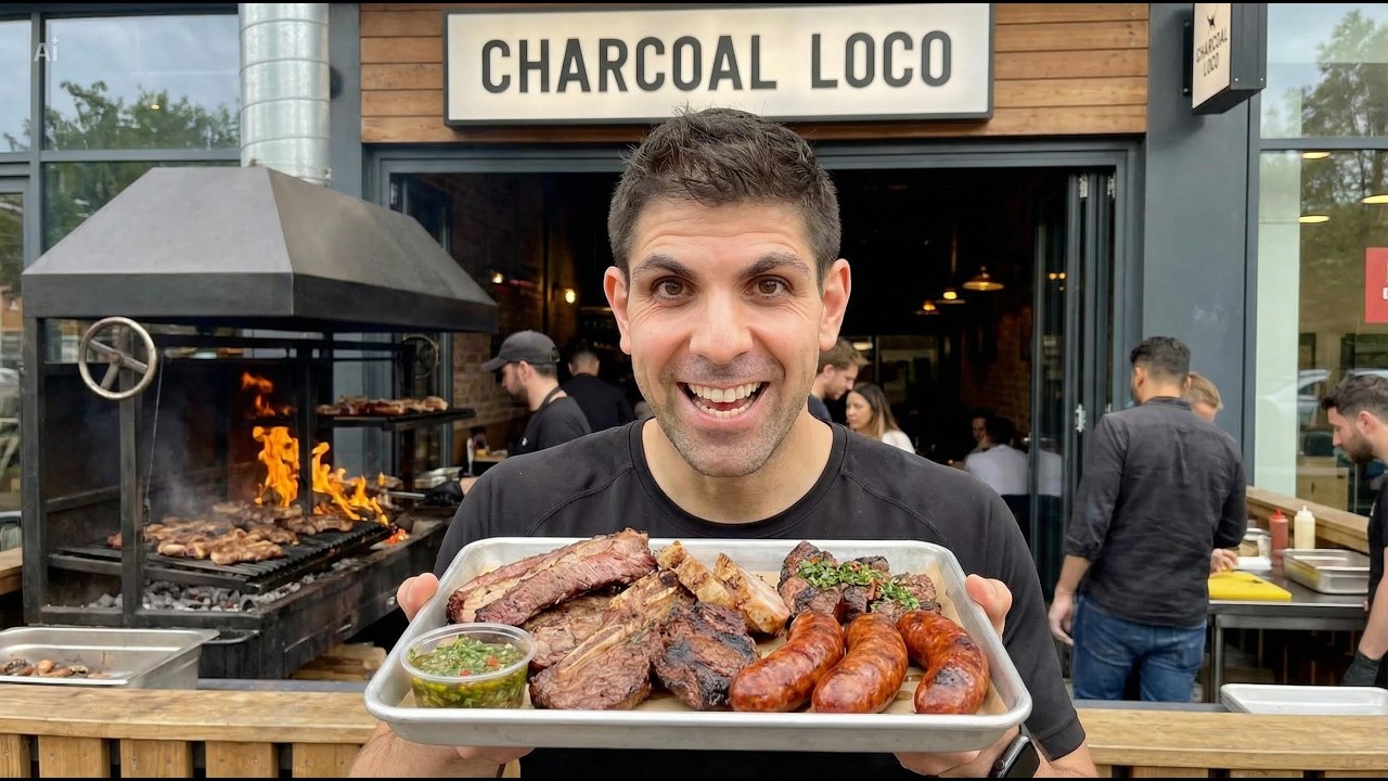 I Tried Charcoal Loco BBQ… WOW