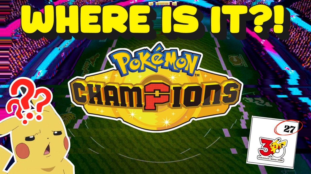 Где же Pokemon Champions?! | Возможно, неожиданный релиз в День покемонов 2026 года?!
