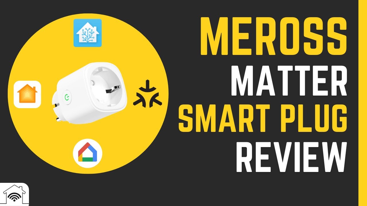 Test Meross MSS315 Matter Smart Plug mit Energiemessung in Apple Home Google Home und Home Assistant