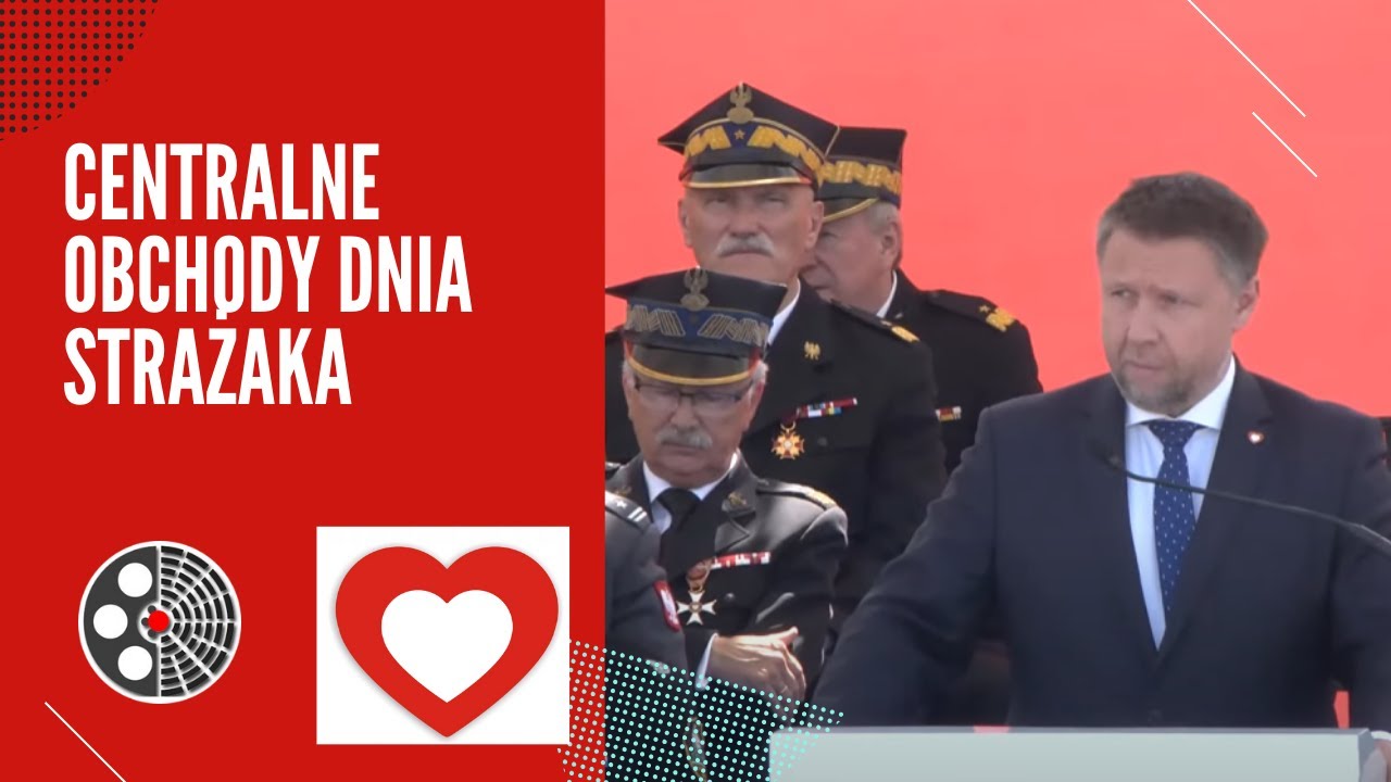 Minister Marcin Kierwiński - Centralne Obchody Dnia Strażaka