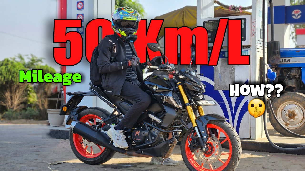 MT15 50 Km/L Mileage!! (Pro Tips)🤫 How Get Best Mileage in MT15 top Model? Mileage Test