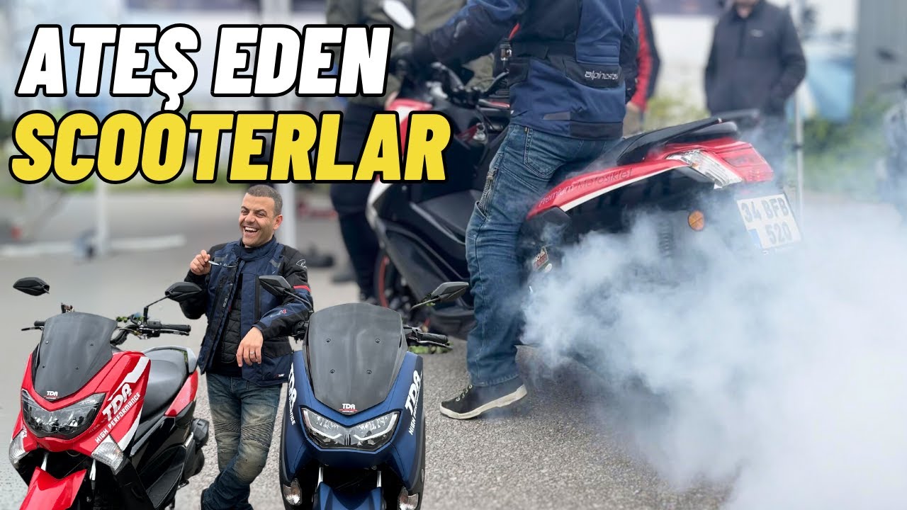 Türkiye'nin en hızlı modifiyeli scooterlar | TDR Performans kiti | Kolaçan