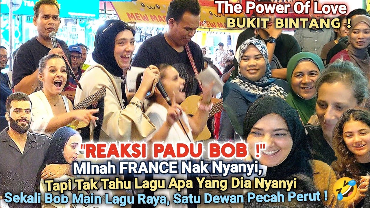 🔥Minah FRANCE Nak Nyanyi, Sekali Kena 'Scam' Dgn Bob..Satu Dewan Pecah Perut Bila Lagu Raya Keluar❗