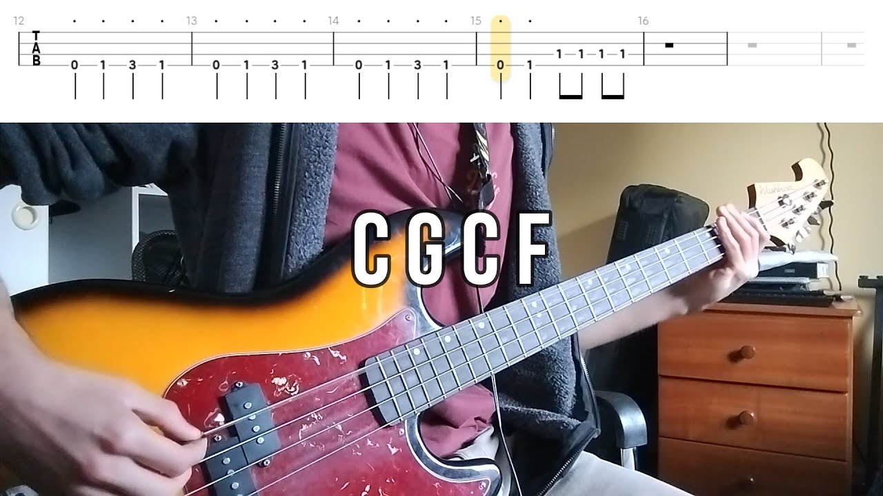 System Of A Down - Prison Song (Bass Tabs)