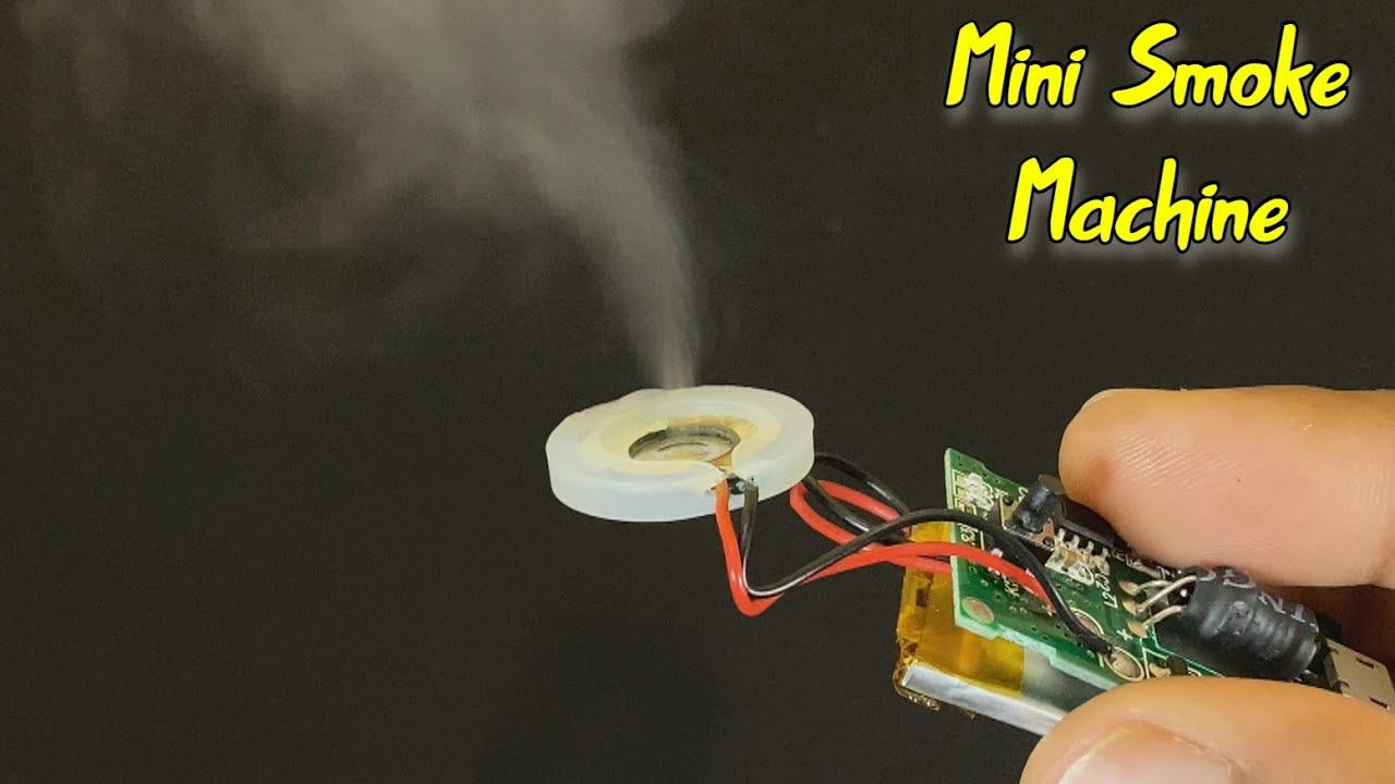 Mini Smoke machine | Diy Fog machine |
