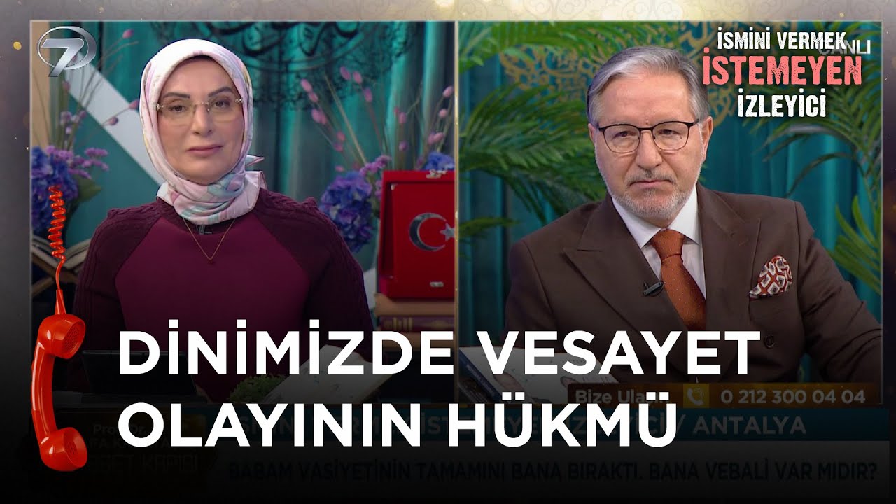 Babam Vasiyetini Bana Bıraktı Vebali Var Mı? - İsmini Vermek İstemeyen İzleyici
