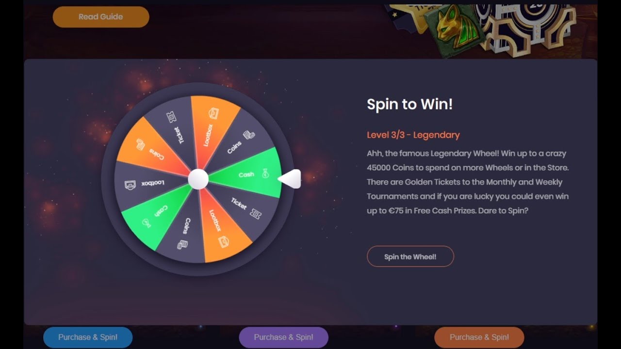 Legendary Prize Wheel BUY - social tournaments #socialtournaments