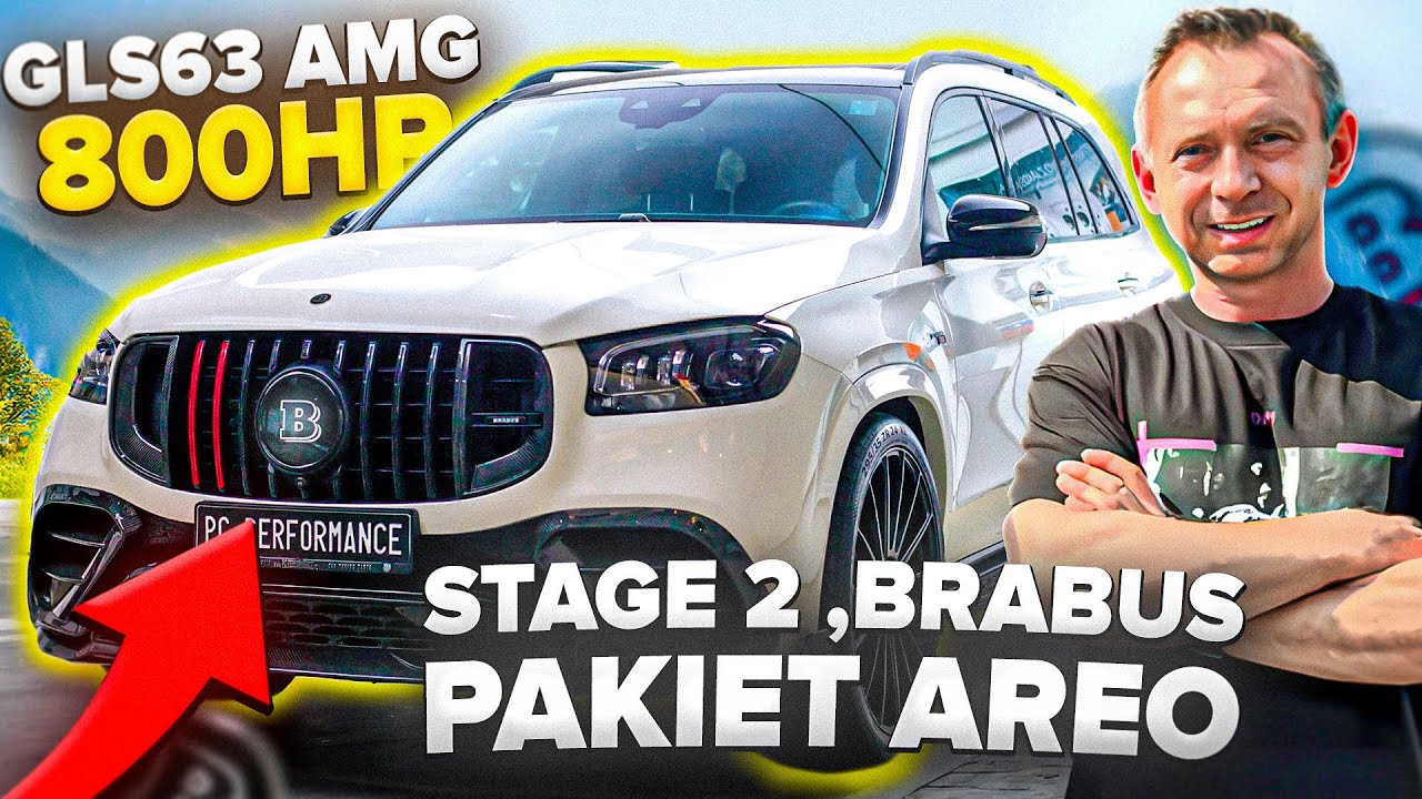GL63 AMG PO TRANSFORMACJI! BRABUS & STAGE 2! 🚀