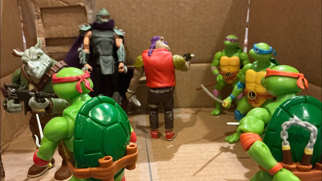 Tmnt stop motion S01E06 “Sewer invasion”