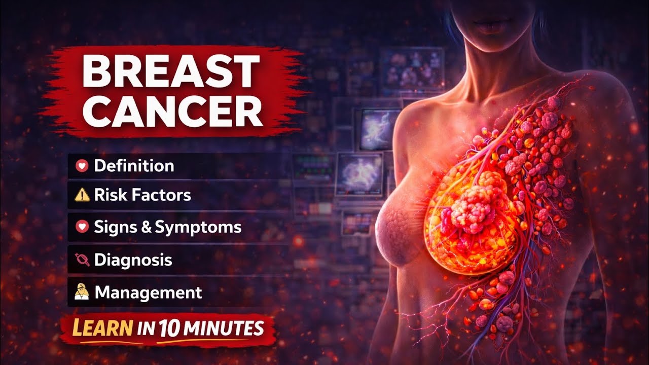 Breast Cancer Explained in 10 Minutes | Definition, Risk Factors & Management