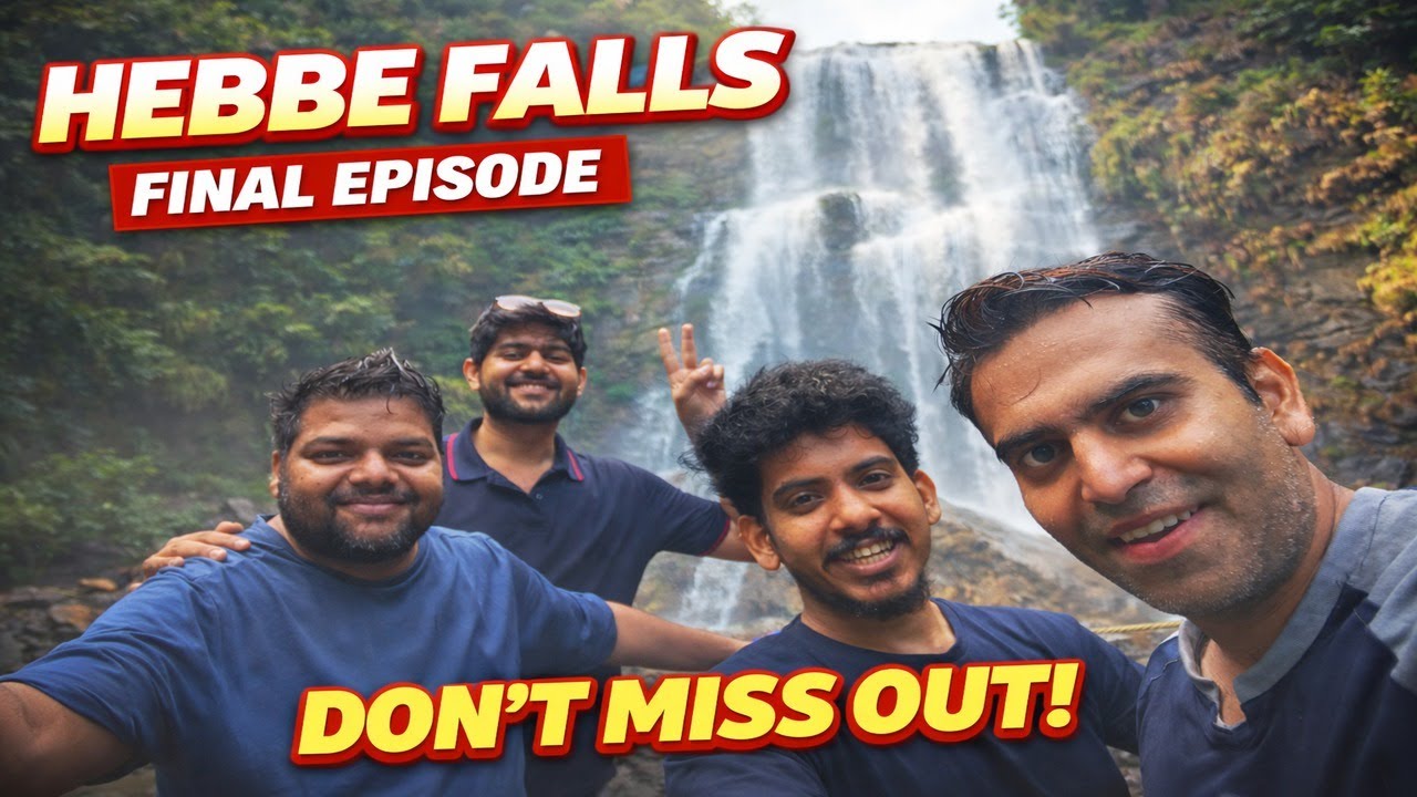 Hebbe Falls, Chikkamagaluru | Karnataka’s Twin Waterfall | Final Episode