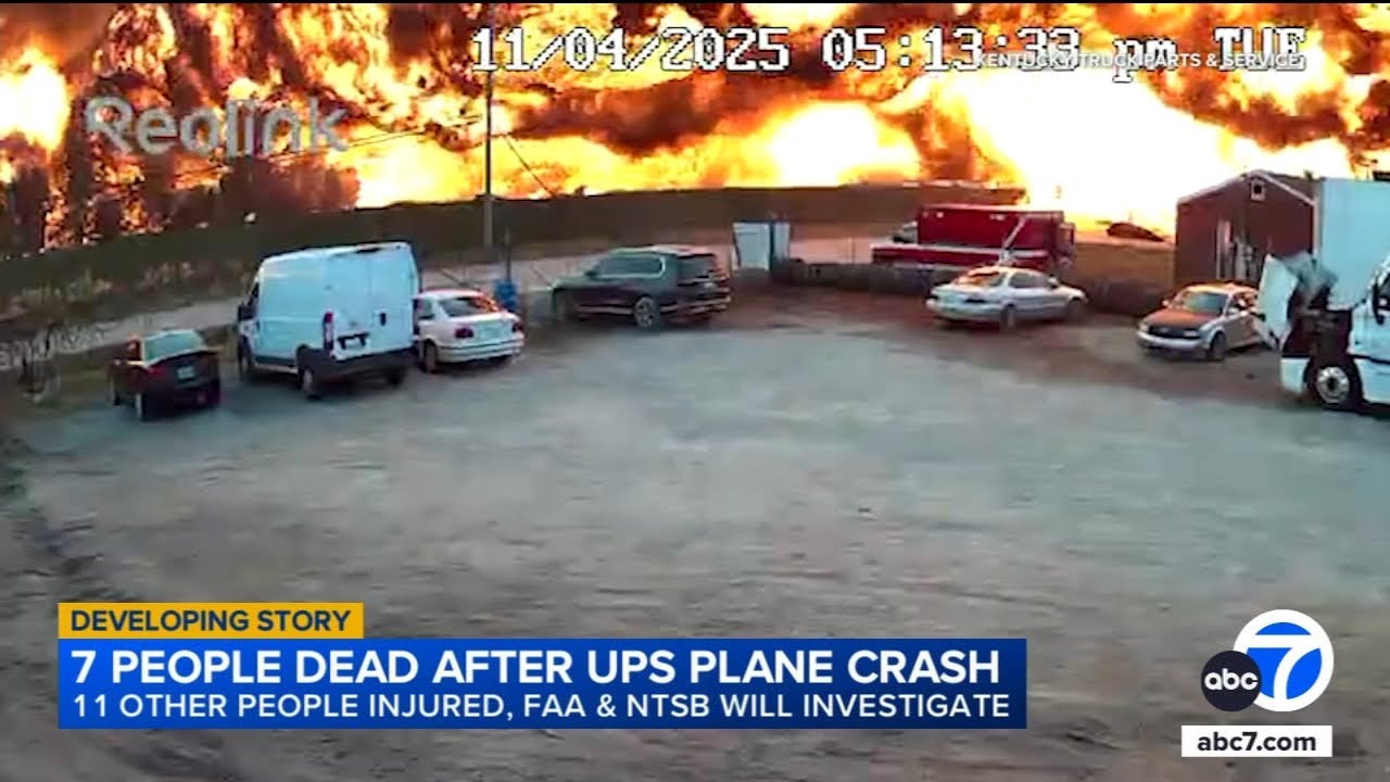 Video shows KY plane crash, massive fireball that killed at least 7