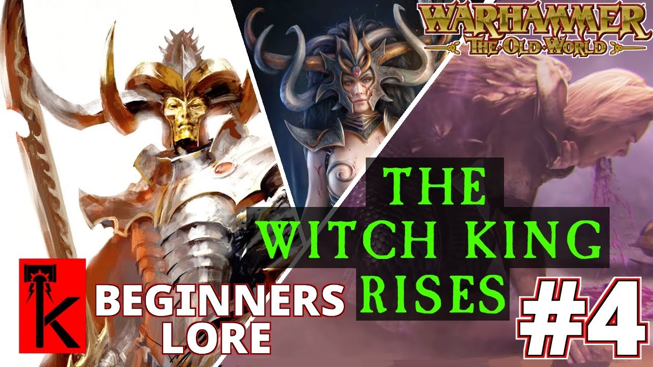 WARHAMMER: FANTASY BEGINNERS' LORE PART 4: The Rise of The Witch King - Malekith Unleashes Civil War