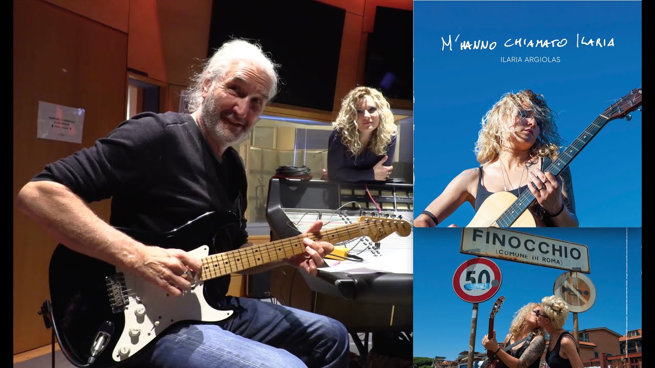 Phil Palmer suona le chitarre nell&rsquo;album di Ilaria Argiolas alla Fonoprint