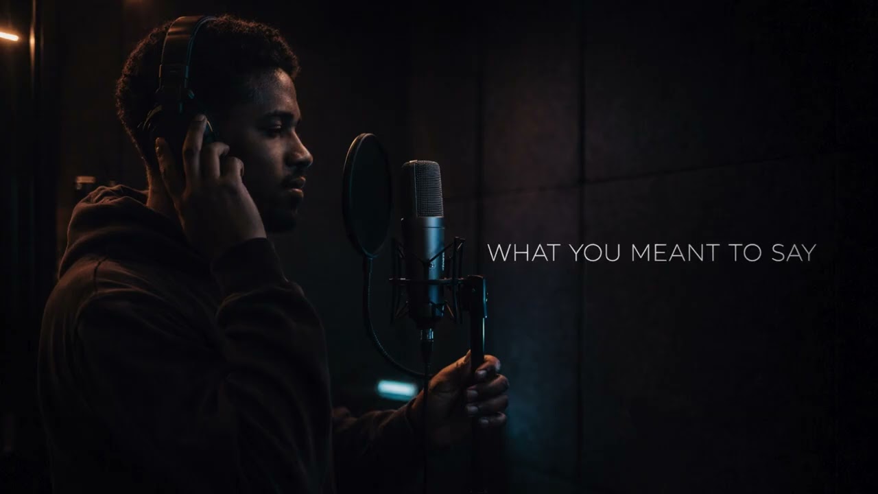What You Meant to Say | Indie R&B × Art-Pop Intimate Quiet Tension