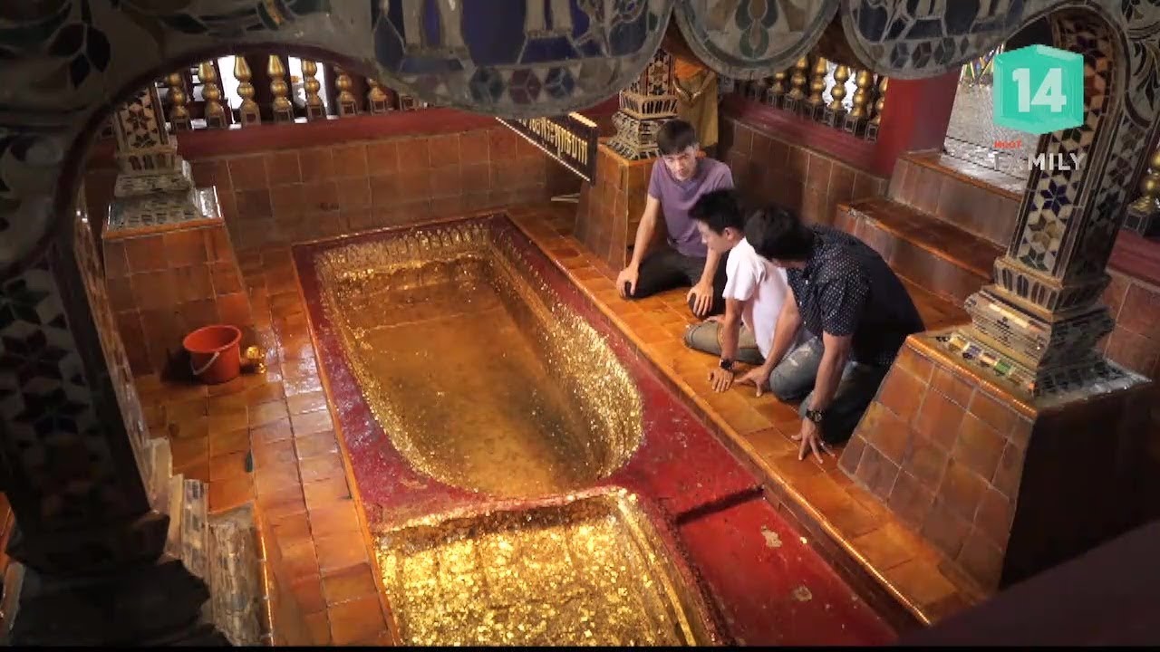 พาเที่ยว จ.ลำพูน นมัสการวัดพระพุทธบาทตากผ้า (4 มี.ค.61) ติดวัด | MCOT Family