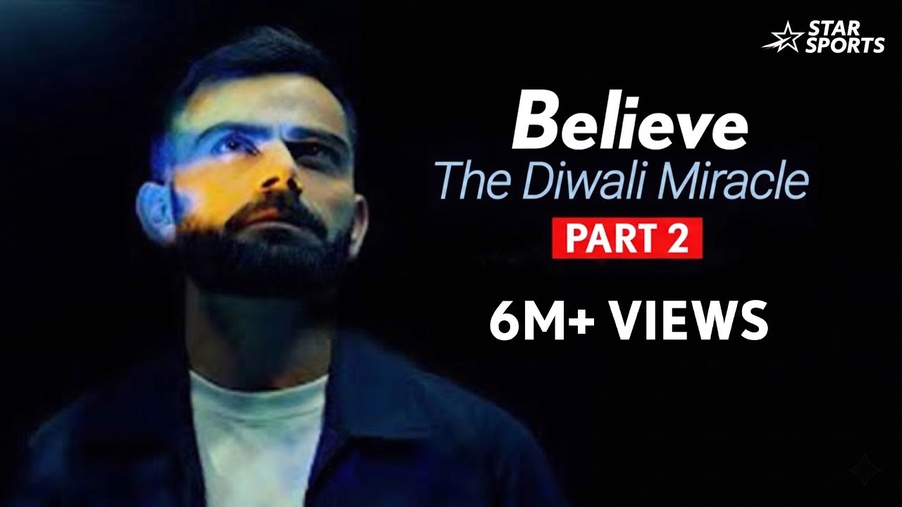 BELIEVE: The Diwali Miracle Part 2 - From belief to history, Virat’s T20 WC 2022 heroics | #INDvPAK