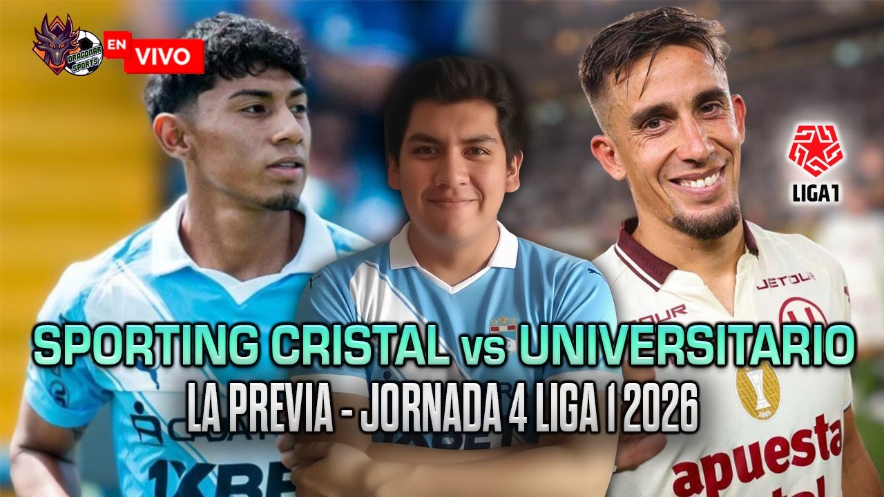 LA PREVIA: SPORTING CRISTAL vs UNIVERSITARIO⚔️ NOS VOLVEMOS A VER LAS CARAS LUEGO DE 15 AÑOS